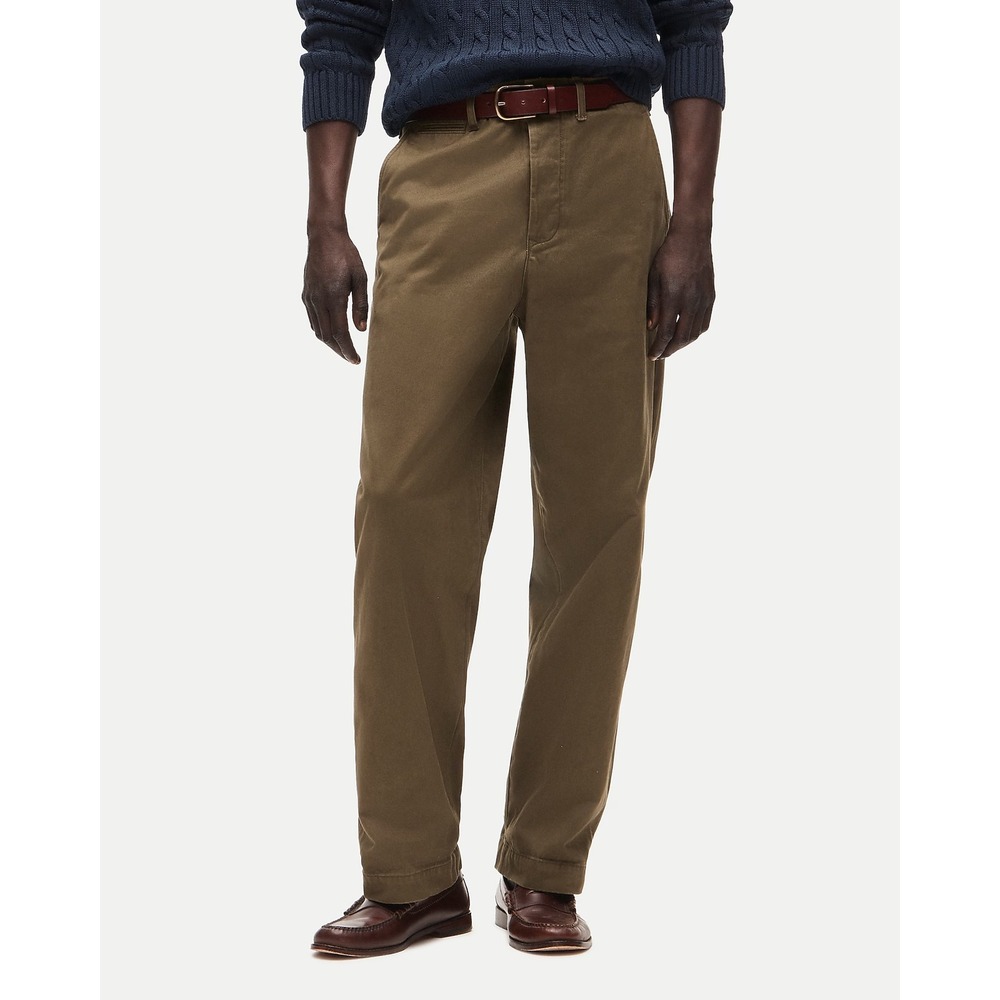 Wallace & Barnes Mens Size 31x32 Selvedge Officer Chino Olive Green CH522 NEW